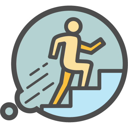 歩くこと、体を動かすこと